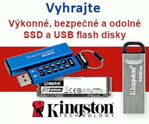 Soutěž - SDD a USB flashdisky Kingston